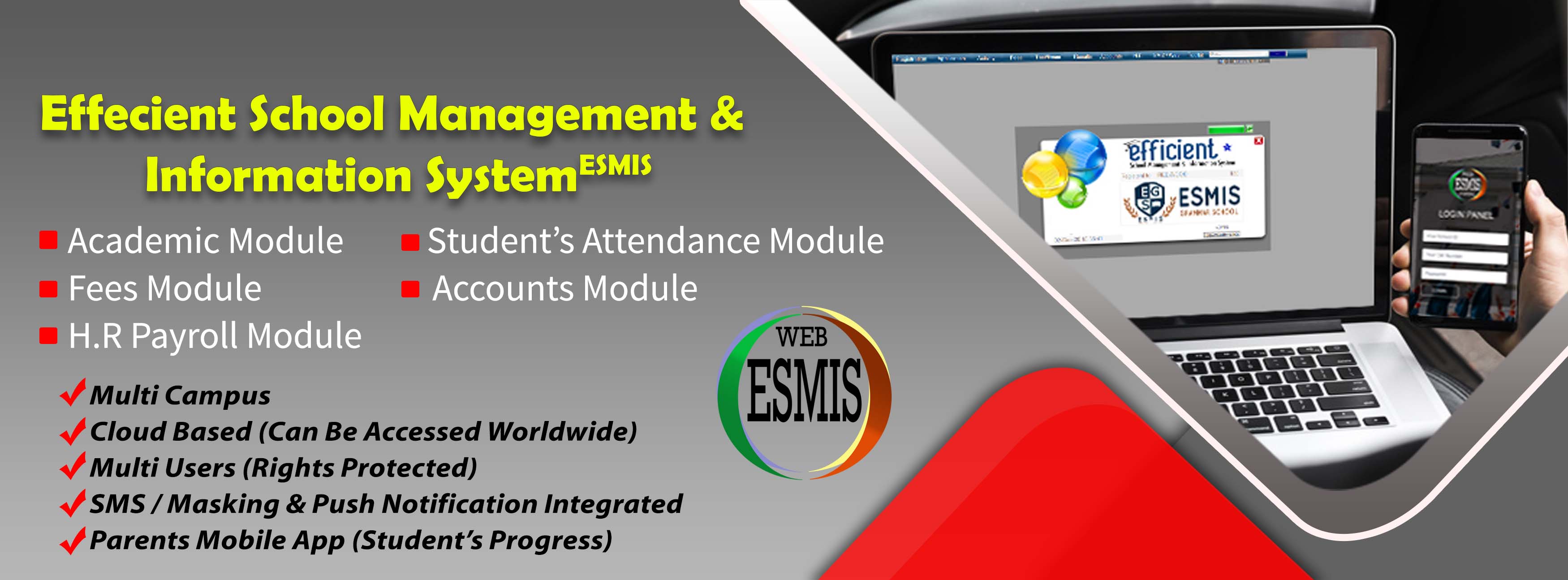 Efficient School Management System